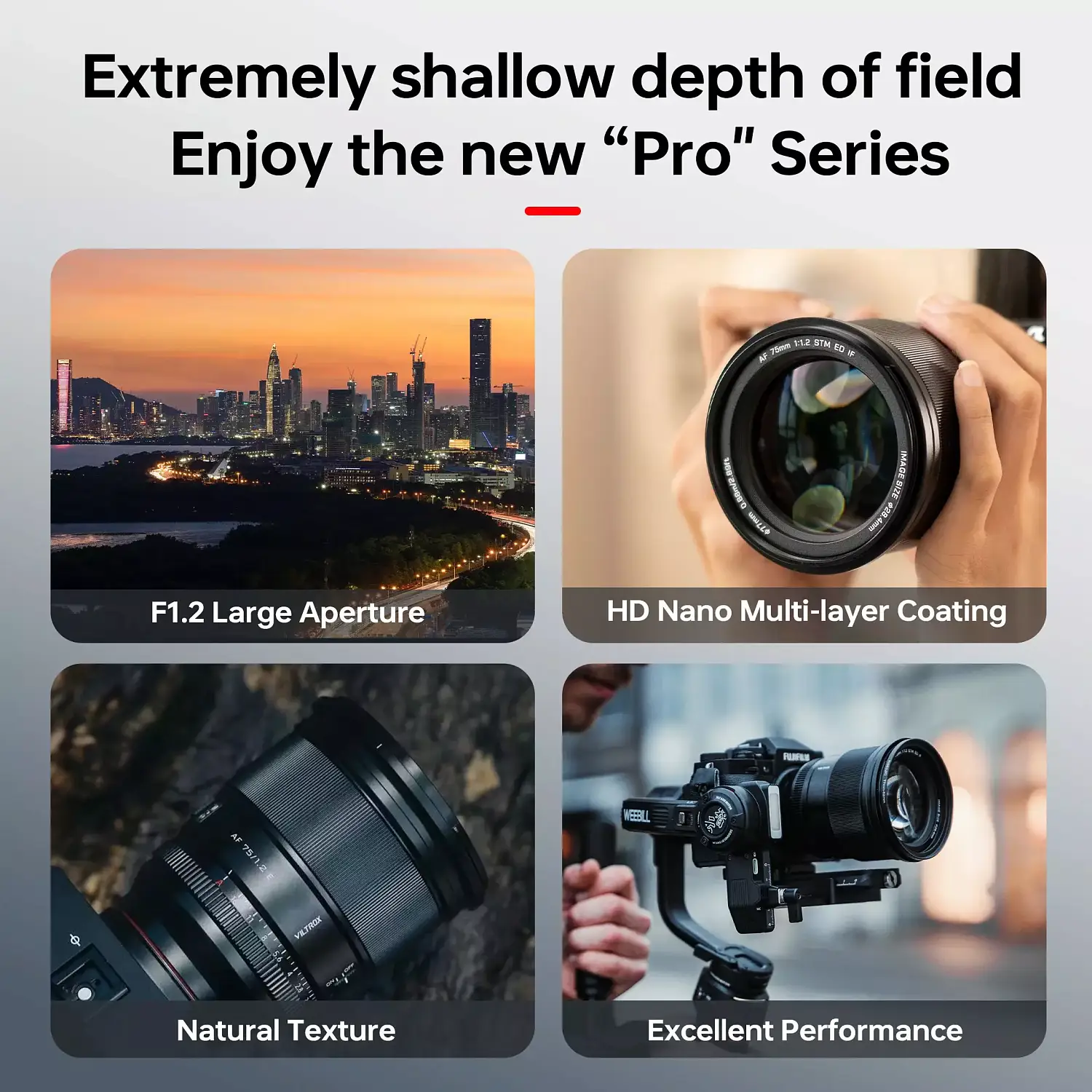 Объектив Viltrox 75 мм PRO F1.2 для Nikon Z