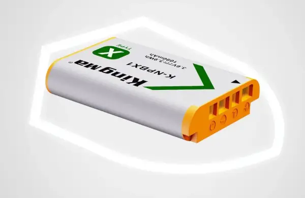 Аккумулятор Kingma NP-BX1 — вид в ракурсе