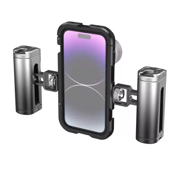 Клетка SmallRig Mobile Video Cage Kit (Dual Handheld) для iPhone 14 Pro 4076