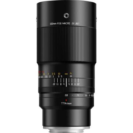 Объектив TTartisan 100 мм F2.8 macro 2X Full Frame для Fuji X