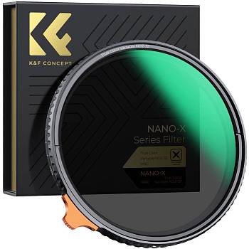 Фильтр K&F True Color NDX ND2-ND32 52 мм