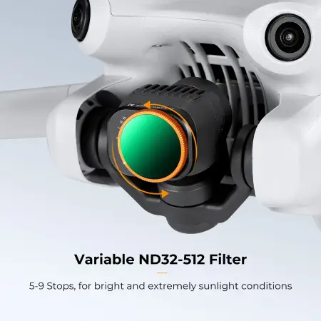 Фильтр K&F concept ND32-512 (5–9 ступеней) для DJI Mini 4 Pro