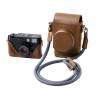 Кожаный чехол SmallRig Leather Kit для Fujifilm X half (Коричневый) 5218