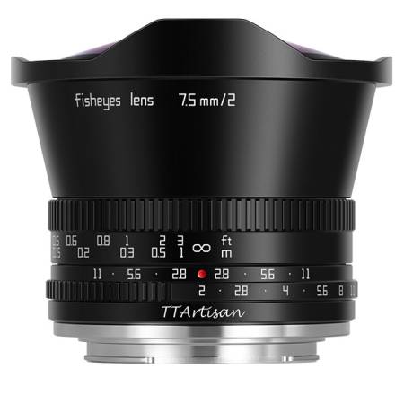 Объектив TTartisan 7.5 мм F2.0 APS-C для Canon EOS R