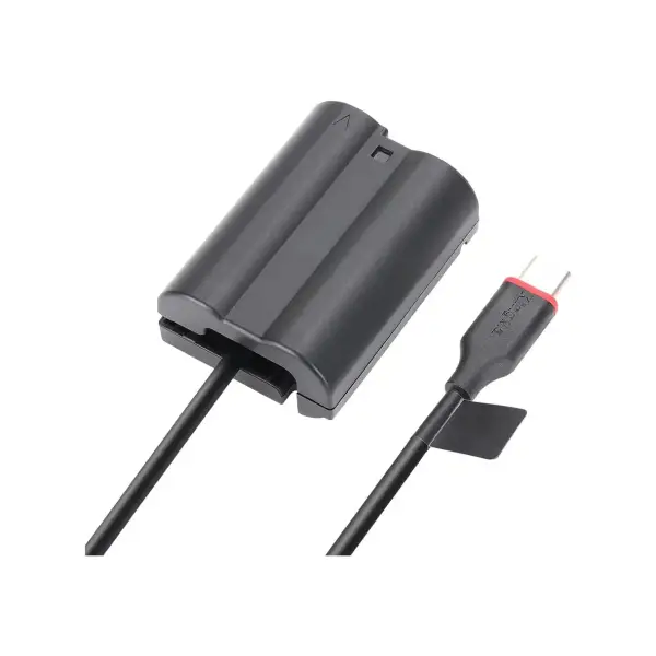 Пустышка TC-ENEL15 с витым кабелем USB-C — общий вид