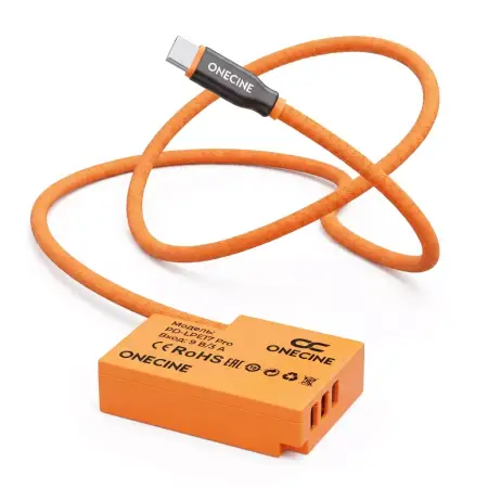 Кабель питания Onecine USB PD-LPE17 Pro для камер Canon R8, R10, R50, R100, RP, 77D, 850D