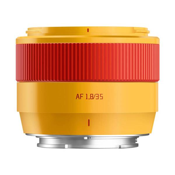 Объектив TTartisan AF 35 мм F1.8 mark II APS-C для Sony E оранжевый