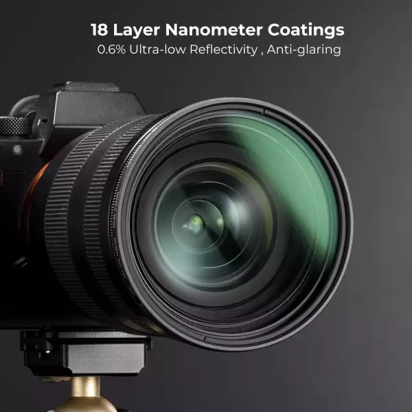 Фильтр K&F Concept Звездный переменный 4-8 лучей 58 мм
