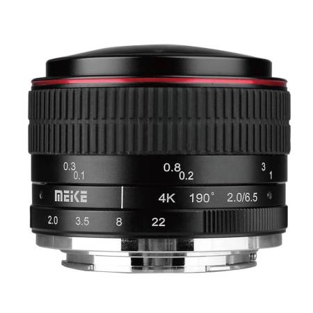 Объектив Meike MK-6.5mm F2.0 Fisheye Lens рыбий глаз