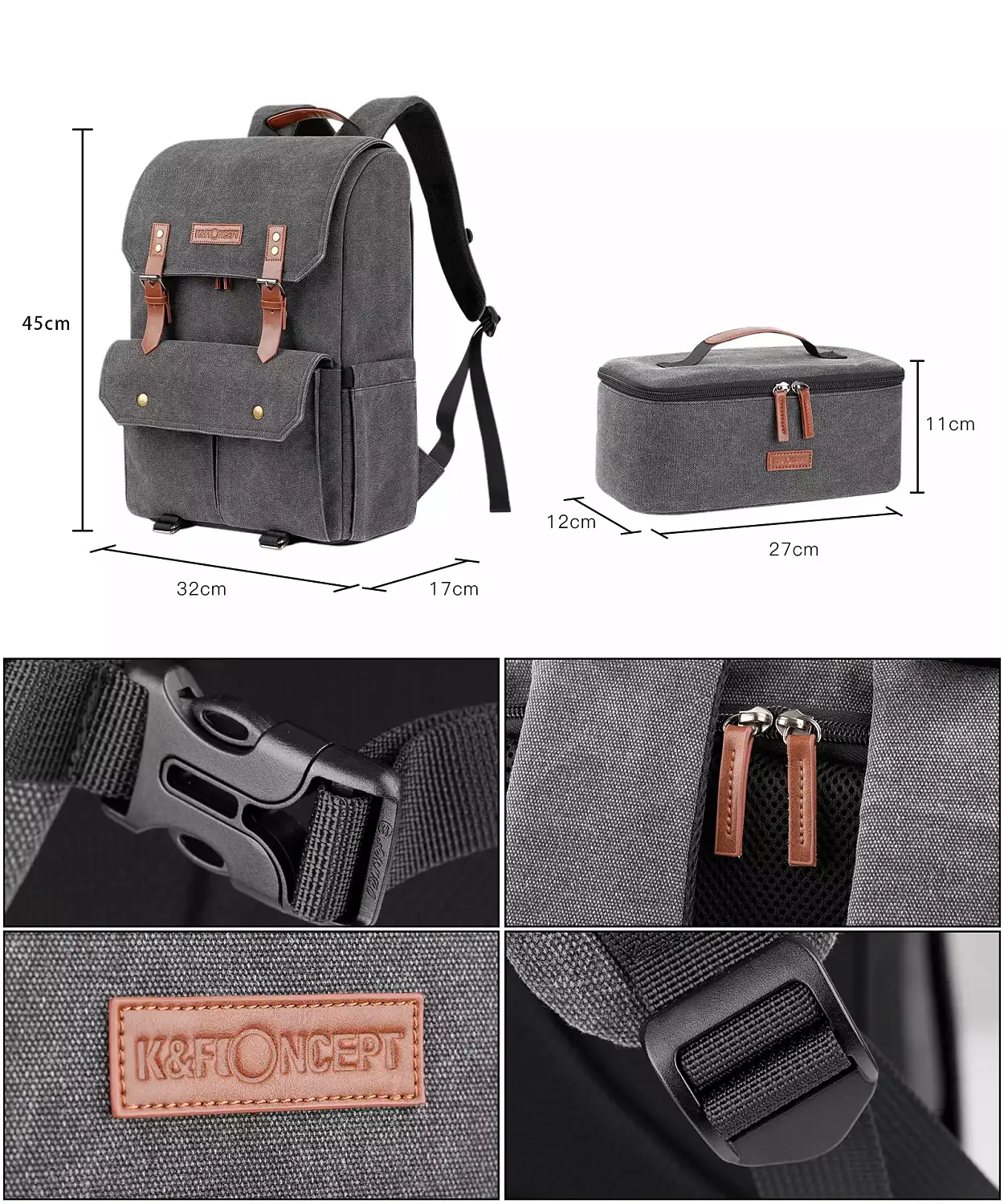 Рюкзак для фотокамеры K&F Concept KF13.104