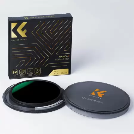 Фильтр K&F Concept NANO X ND8 (3 stops) 77 мм Фильтр K&F Concept NANO X ND8 (3 stops) 77 мм