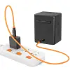 Зарядный кейс ZGCINE PS-EL25 подключенный к сети