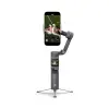 Стедикам DJI Osmo Mobile 8P для телефона, Creator Combo — вид спереди с примером установки телефона