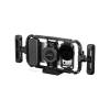 Клетка Tilta Khronos Universal Ultimate Kit со смартфоном и ручками на белом фоне