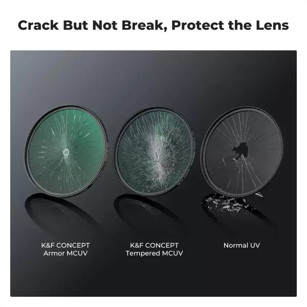 Фильтр K&F Nano X Armor MC UV ультрафиолетовый 62 мм