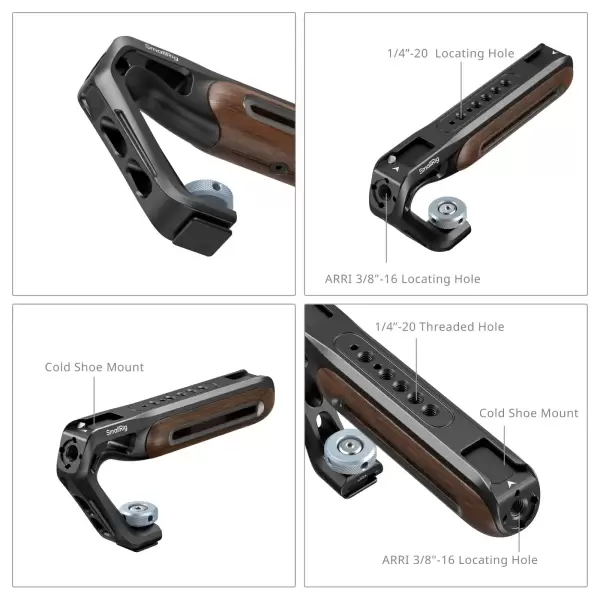 Ручка SmallRig Wooden Top Handle Cold Shoe Mount 5250 Ручка SmallRig Wooden Top Handle Cold Shoe Mount 5250