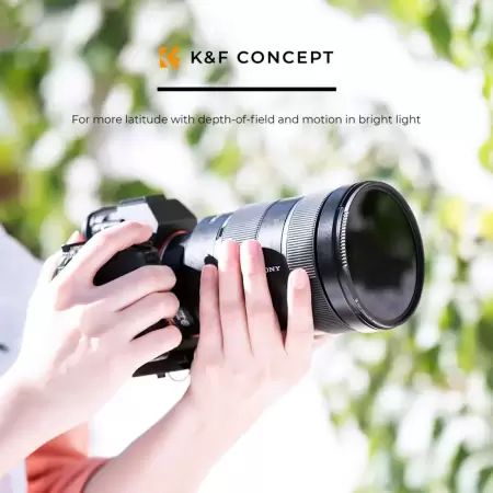 Фильтр K&F Concept NANO X ND8 (3 stops) 77 мм Фильтр K&F Concept NANO X ND8 (3 stops) 77 мм
