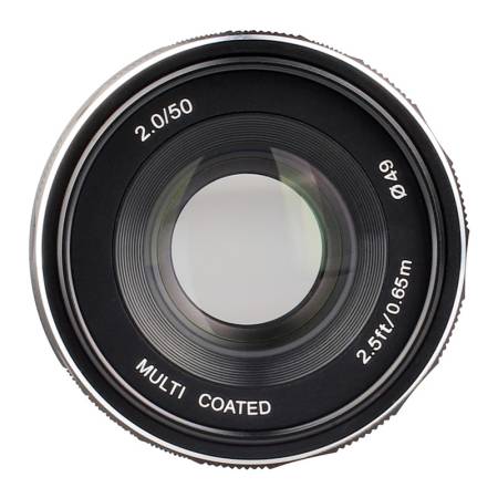Объектив Meike 50 мм F2.0 для Fuji FX