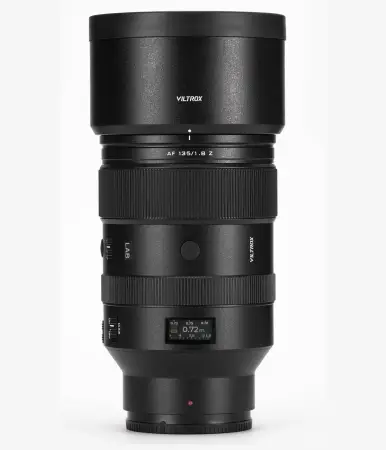 Объектив Viltrox AF 135 мм F1.8 Z LAB Full Frame для Nikon Z с блендой