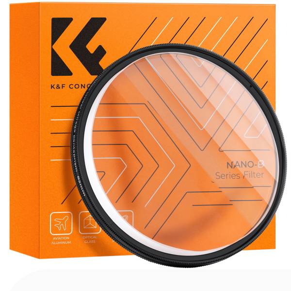 Фильтр K&F concept single-sided linear pentaprism 58 мм