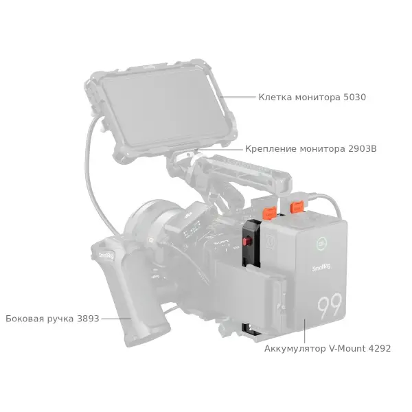 Обвес рига с площадкой питания SmallRig 5653