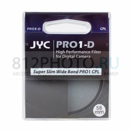 Фильтр JYC PRO1-D Super Slim  CPL 49 мм
