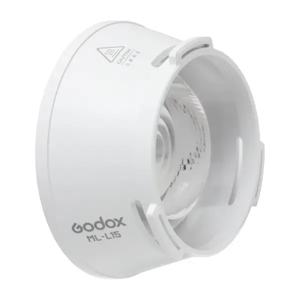 Godox ML-L15 сзади: байонет Godox