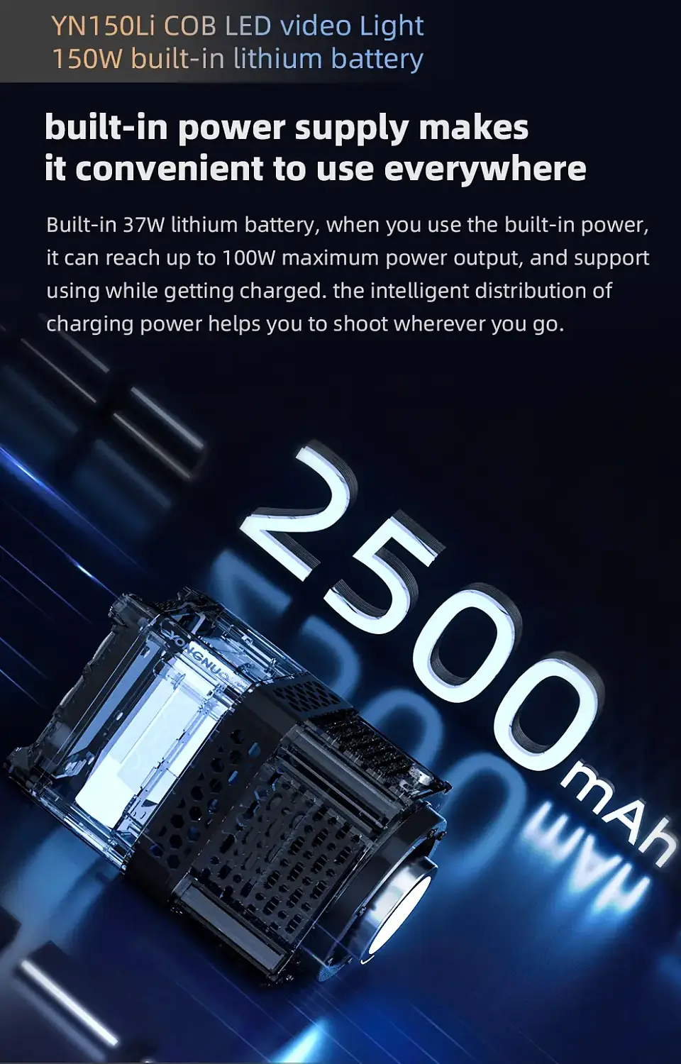 Свет Yongnuo YN150Li KIT