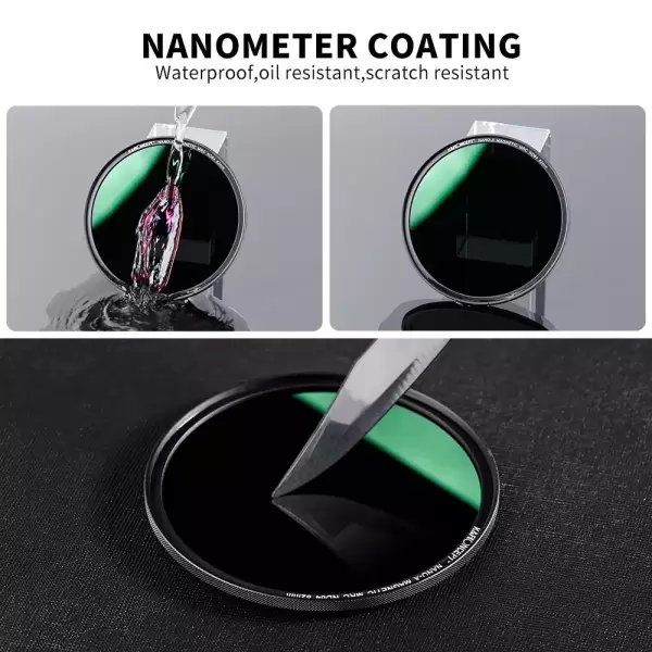 Фильтр магнитный K&F NANO X ND64 62 мм