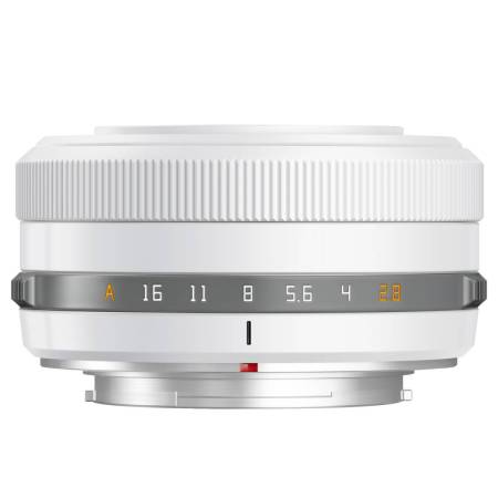 Объектив TTartisan AF 27 мм F2.8 APS-C для Fuji X Limited Edition белый