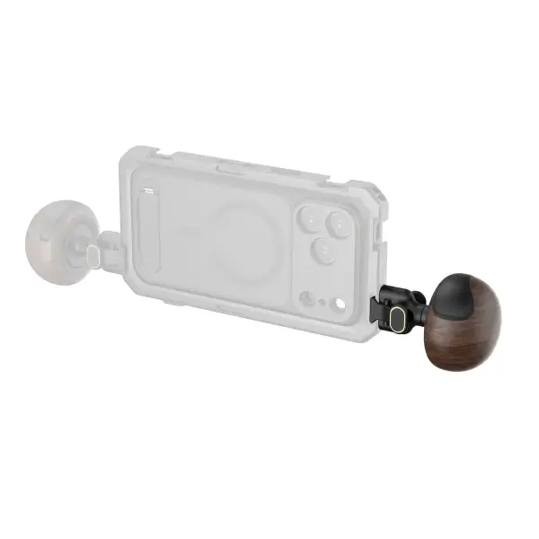 Рукоятка SmallRig 6047 на клетке смартфона, горизонтальный кадр