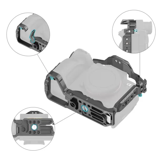 Клетка SmallRig для Sony Alpha A7R V, A7 IV, A7S III, A1, A7R IV 4481