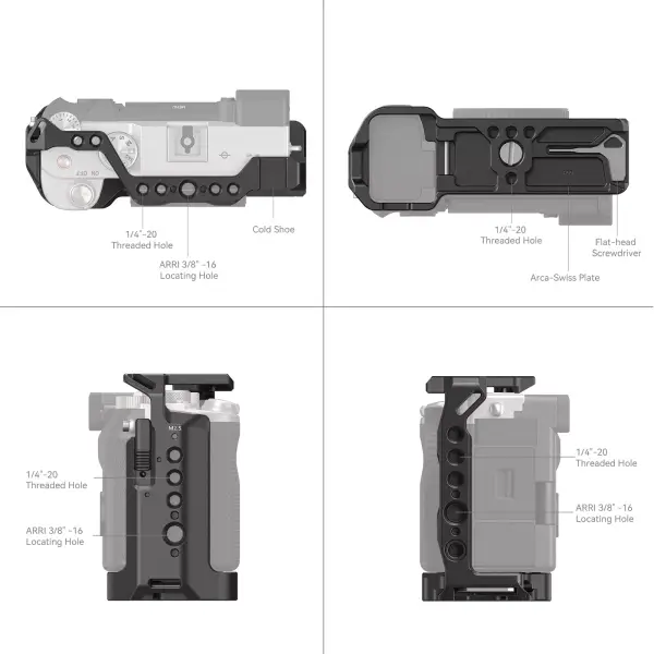 Клетка SmallRig Cage для Sony A7C 3081B