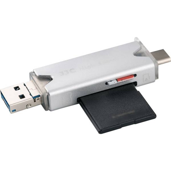Кардтидер с чехлом JJC для SD, microSD карт