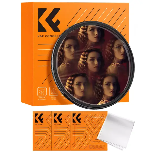 Фильтр K&F concept калейдоскоп prism Central Hexagonal Шестиугольный 82 мм