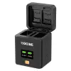 Зарядный кейс ZGCINE PS-EL25 для быстрой зарядки аккумулятора Nikon EN-EL25 на два аккумулятора