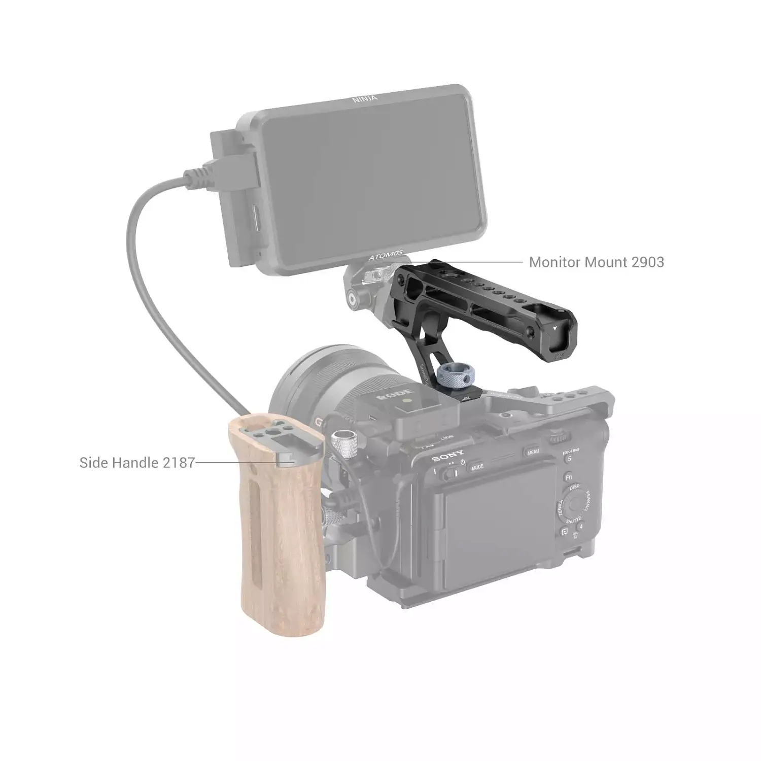 Ручка SmallRig ARRI Locating Top Handle 3765