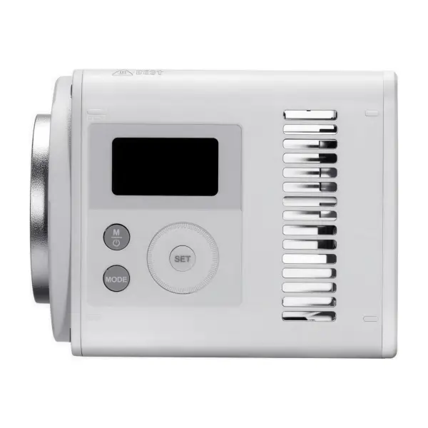 Godox ML150Bi сбоку: дисплей и кнопки управления