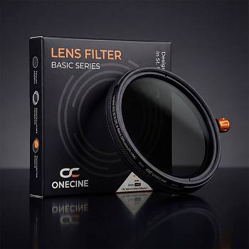 Светофильтр 3в1 OneCine Basic CPL, ND2-32, Black Diffusion 1/4 для объектива 40.5 мм