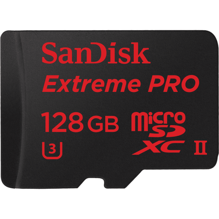 Карта памяти Sandisk Extreme Pro 128GB microSDXC 275MB/S UHS-II U3 CL10