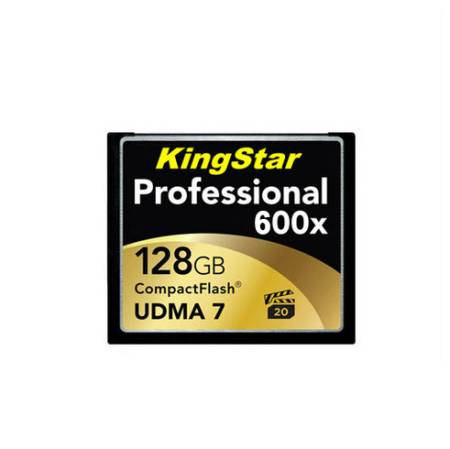 Карта памяти Compact Flash KingStar 128 Гб 600х
