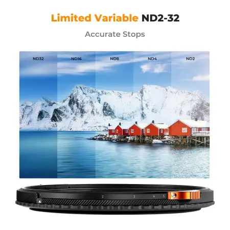 Фильтр K&F True Color 82 мм Nano X CPL+Variable Fader NDX ND2-ND32
