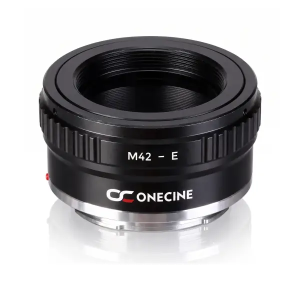 Переходное кольцо OneCine M42-E, вид сверху на резьбу M42