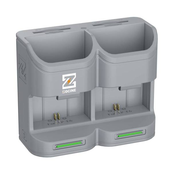 Зарядное устройство ZGCINE PC2-LPE6 для Canon на 2 аккумулятора