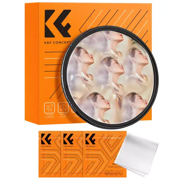 Фильтр K&F concept калейдоскоп prism Central Hexagonal Шестиугольный 82 мм