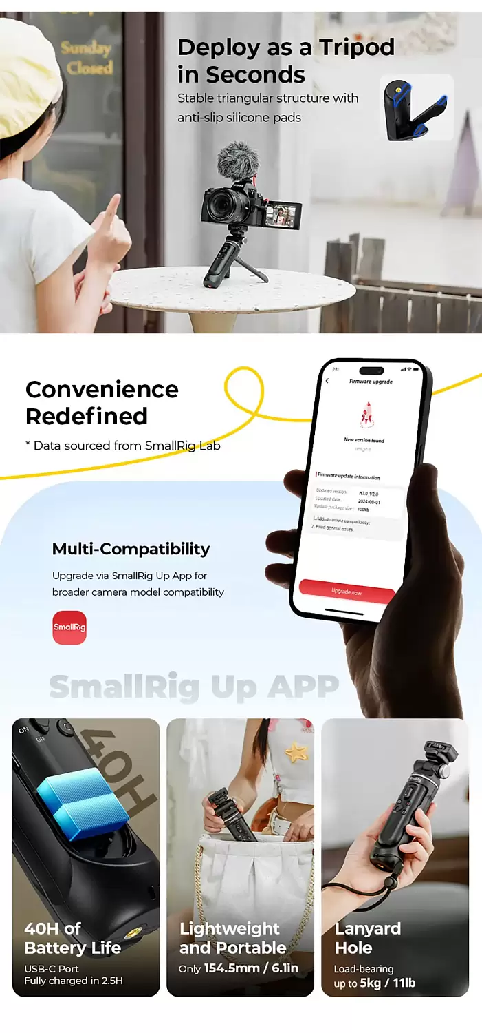 Пульт SmallRig SR-RG2 Multifunctional Wireless Shooting Grip 4551