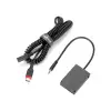 Витой кабель USB-C пустышки TC-LPE12M в растяжении