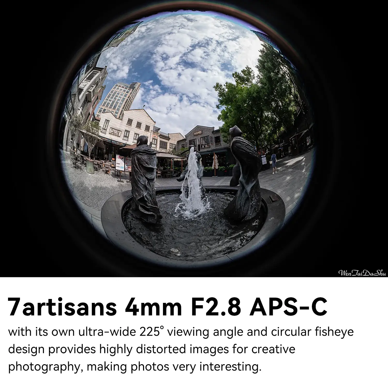 Объектив 7artisans 4 мм F2.8 для Fuji X