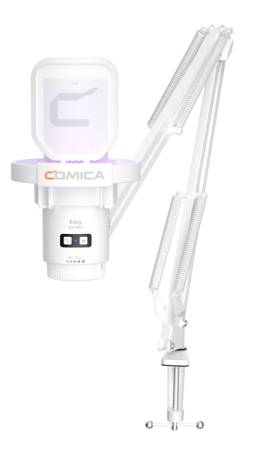 Настольный беспроводной микрофон Comica EJoy Uni Pro (A) white