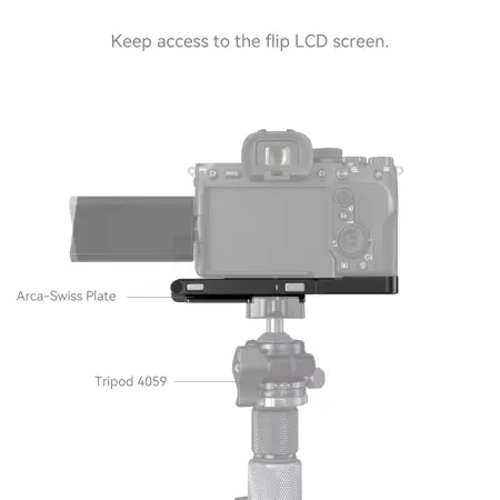 L площадка складная SmallRig для Sony Alpha 7R V, 7 IV, 7S III 3984